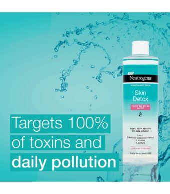 Eau Micellaire Triple Action 3 në 1 për Detoksifikim të Lëkurës, 400ml - Figura 4