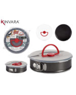 Set tepsi metali me kapak silikoni Kinvara 27x27cm