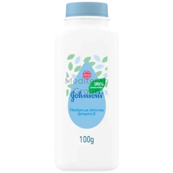 Johnson’s Pudër me Aloe Vera & Vitaminë E – 100g