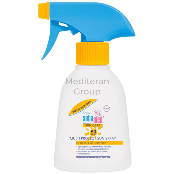 Sebamed Baby – Spray Dielli me Mbrojtje të Lartë SPF 50 për Foshnje dhe Fëmijë