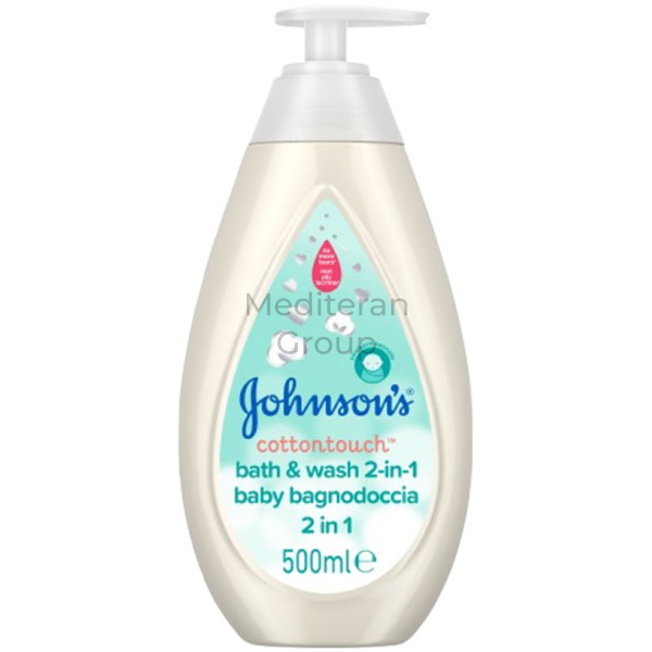 Johnson’s Cottontouch™ Bath & Wash 2-in-1 për Bebe – 500ml