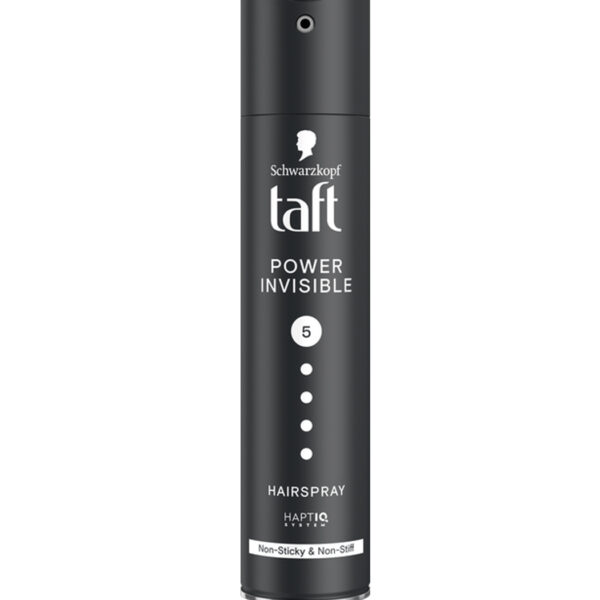 Taft Power Invisible Hair Spray Level 5 250ml