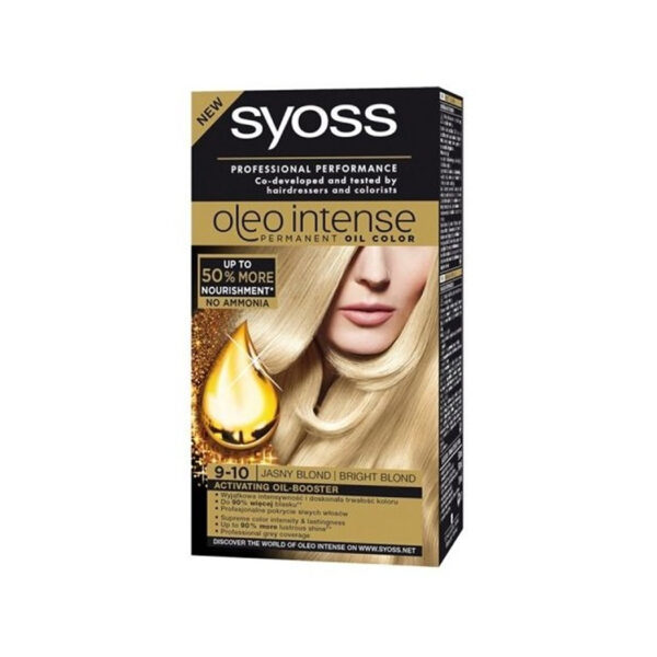 Syoss Oleo Intense 9-10 Light Blonde ngjyrë flokësh