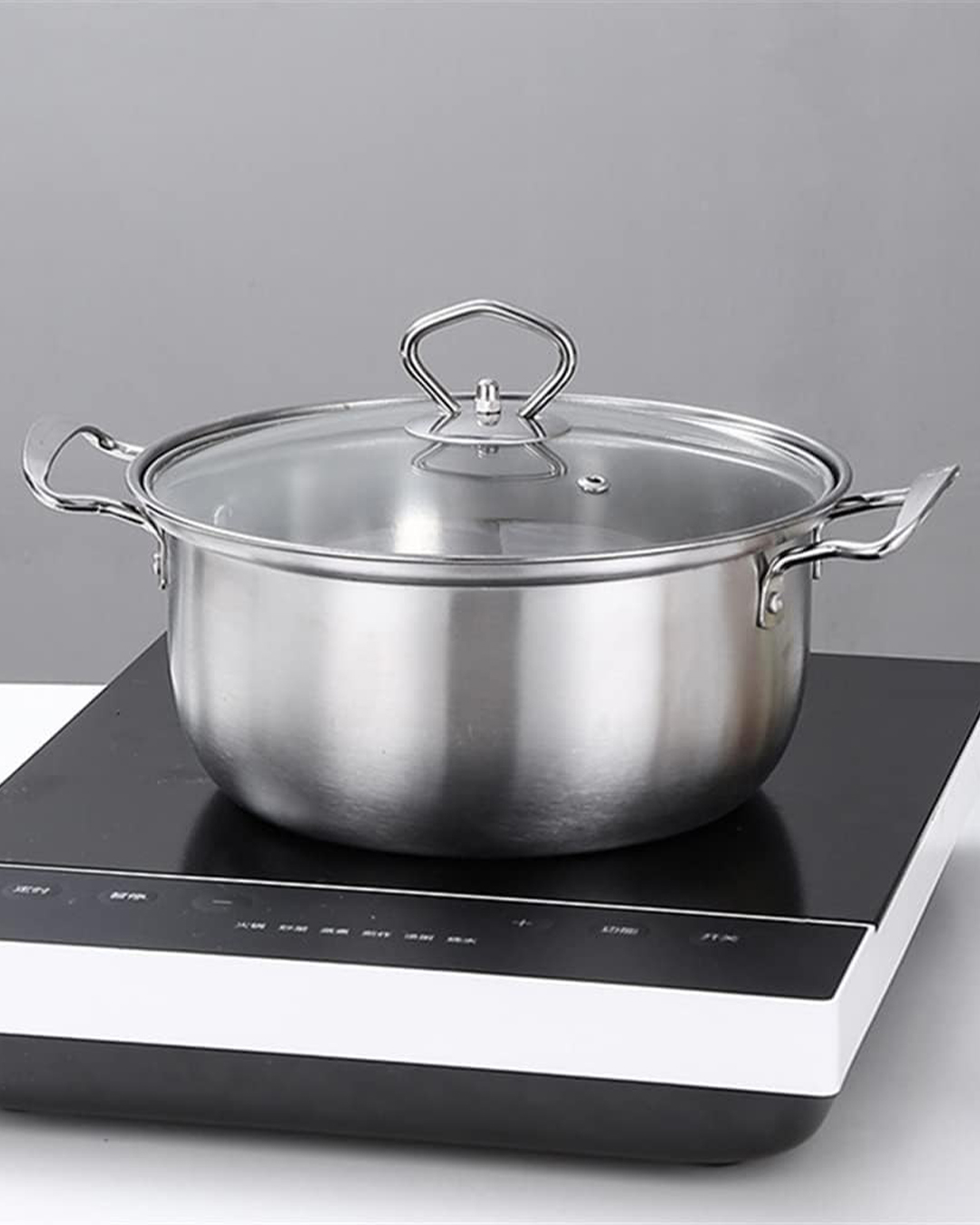 0 Set Tenxhere Inoksi 6 Pjesë (22/24/26 cm) - Figura 2