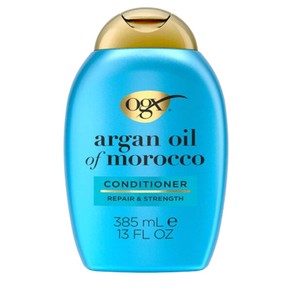 OGX Argan Oil of Morocco Conditioner 385ml – Zbutës dhe Rigjenerues për Flokë të Dëmtuar