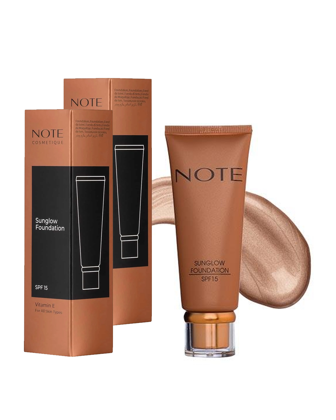 008498 Note Bronzing Foundation SPF 15 - Figura 1