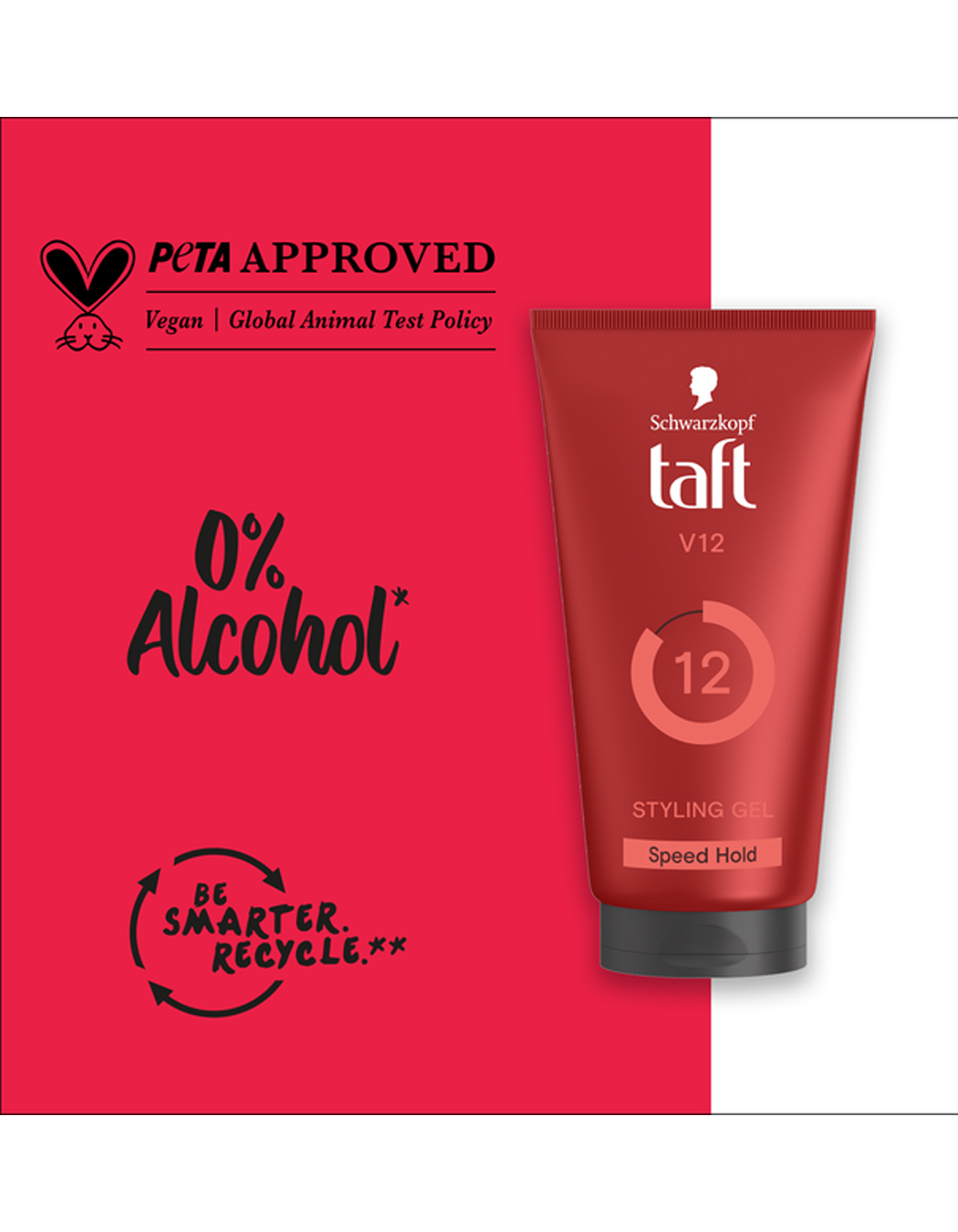 01 Taft V12 Styling Gel 150ml - Figura 2