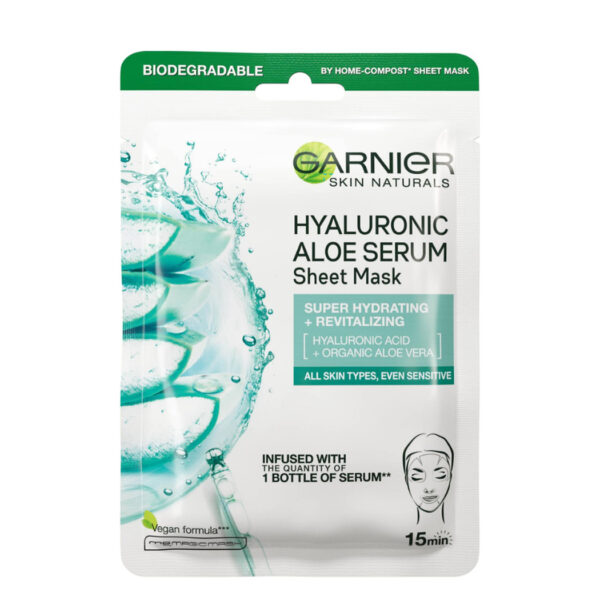 Garnier Aloe Vera serum sheet mask