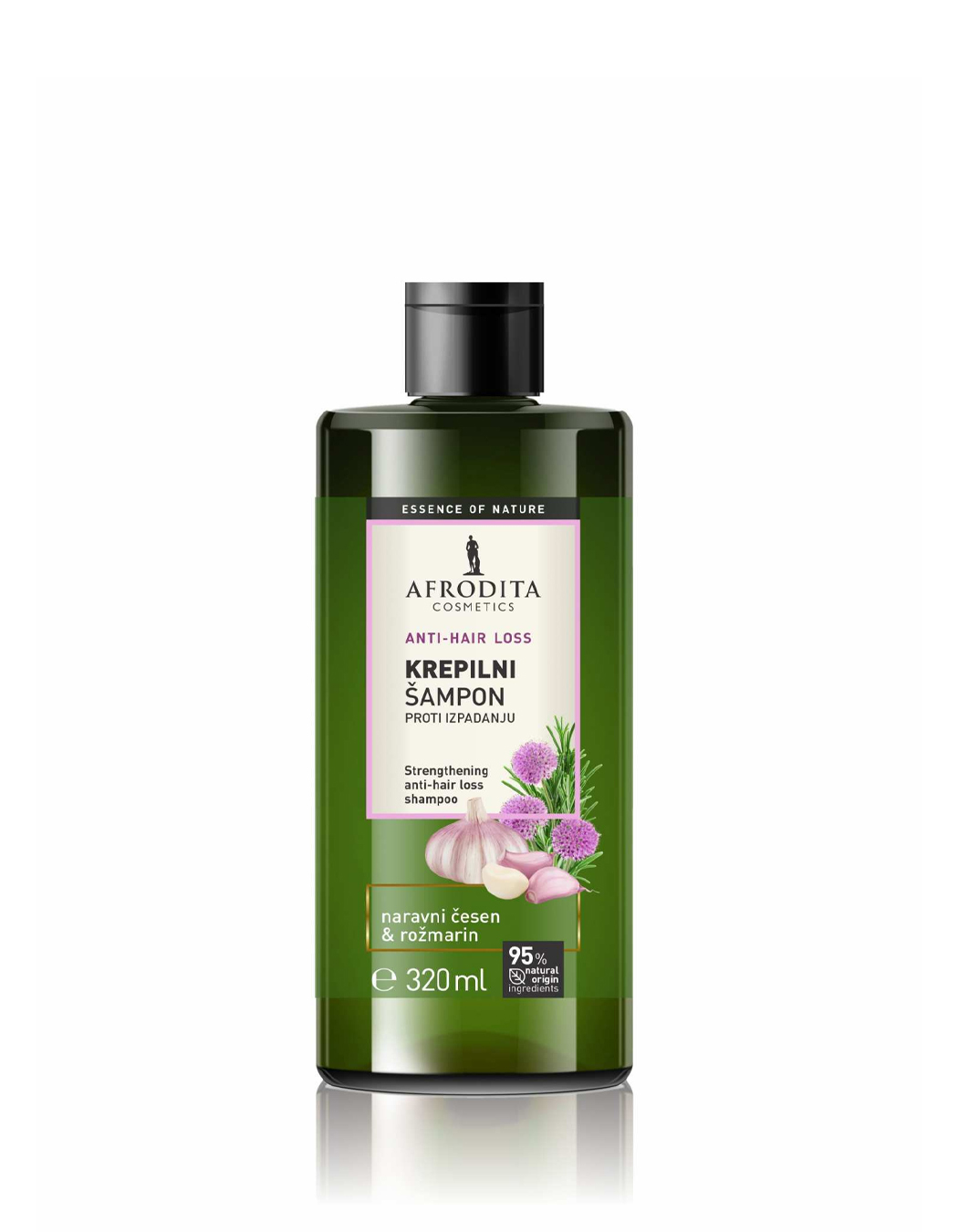 1 Afrodita Essence of nature shampon kunder renjes se flokeve 320ml - Figura 1