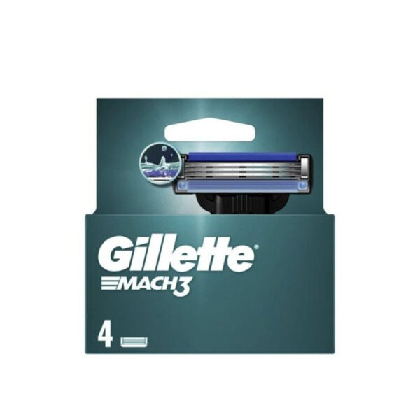 Gillette Mach 3, refill 4copë