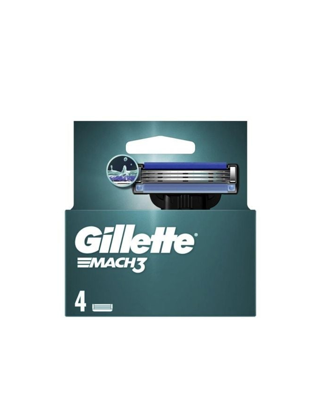 1 Gillette Mach 3, refill 4copë - Figura 1