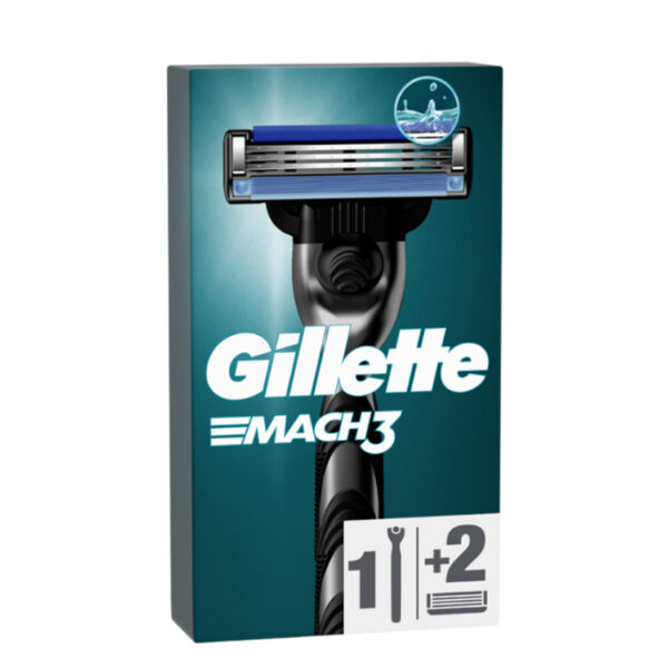 Gillette mach3 dorezë + 2copë refill