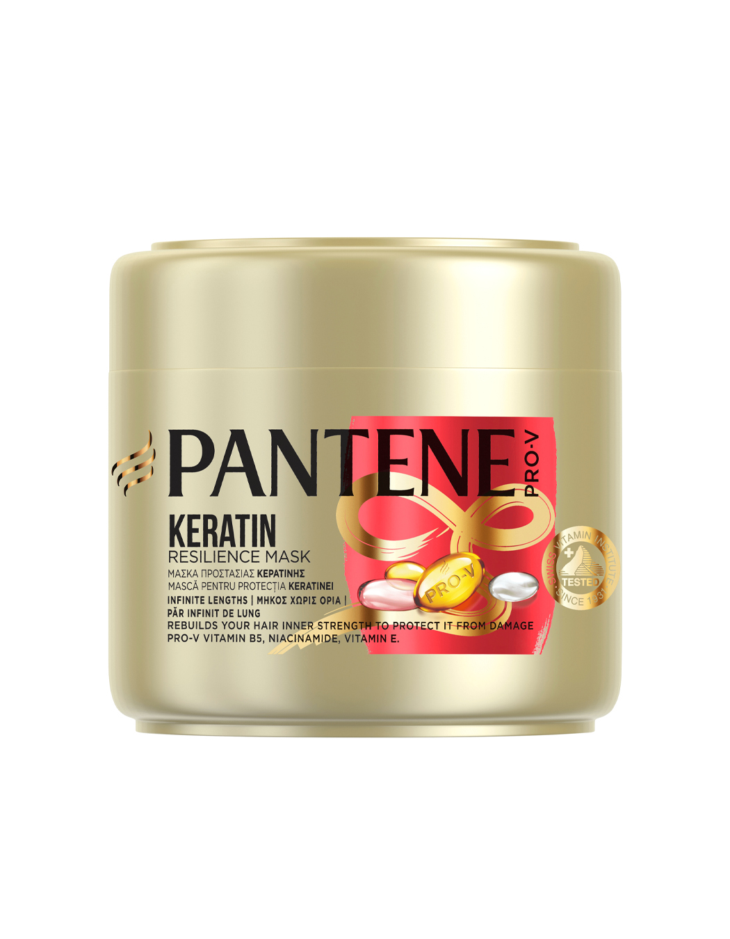 1 Pantene Pro-V Miracles Infinite Lengths Mask maskë për forcim dhe rritje të flokëve 300ml - Figura 1