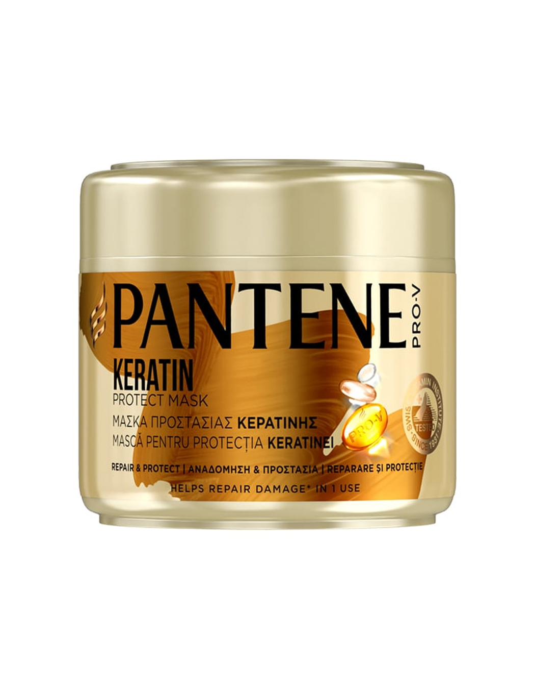 1 Pantene Pro-V Repair & Protect Keratin Mask maskë rigjeneruese për flokë të dëmtuar 300ml - Figura 1
