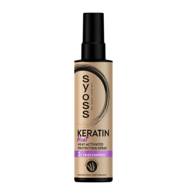 Syoss Keratin Heat Spray sprej mbrojtës nga nxehtësia për flokë 200ml