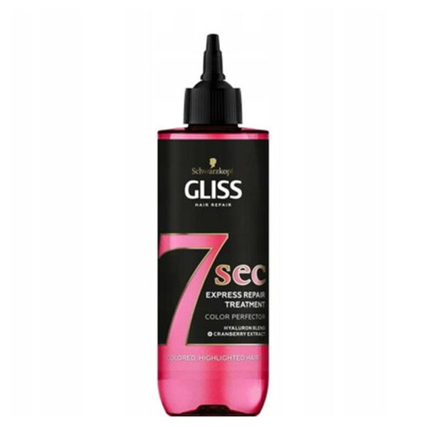 Gliss 7sec Express Treatment Color Perfector trajtim i shpejtë për flokë të ngjyrosur 200ml