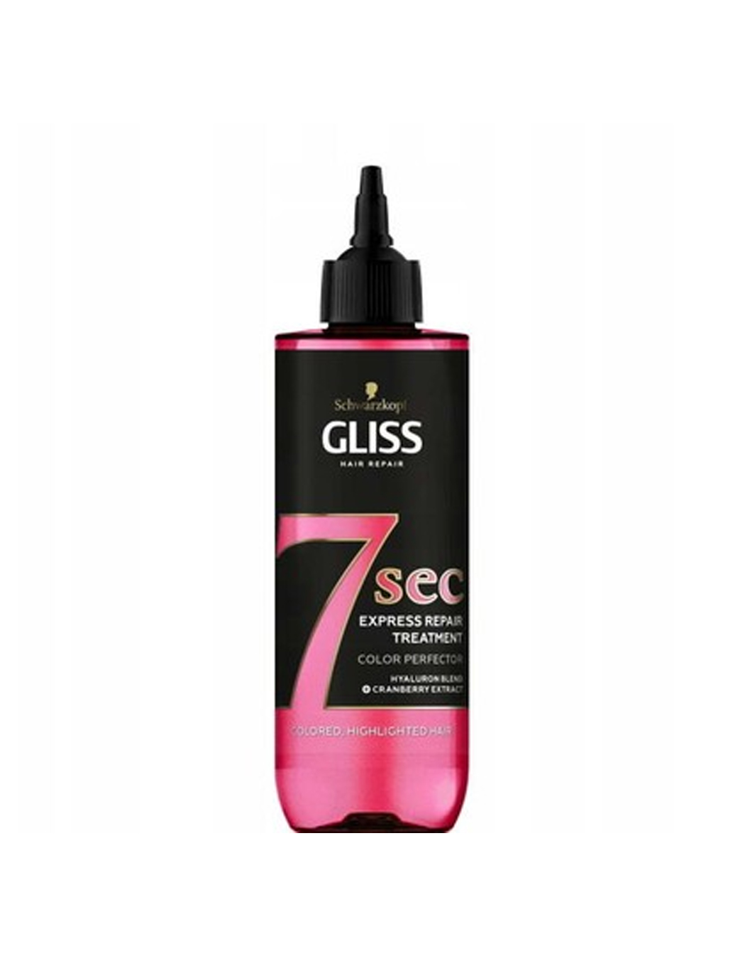 1 Gliss 7sec Express Treatment Color Perfector trajtim i shpejtë për flokë të ngjyrosur 200ml - Figura 1