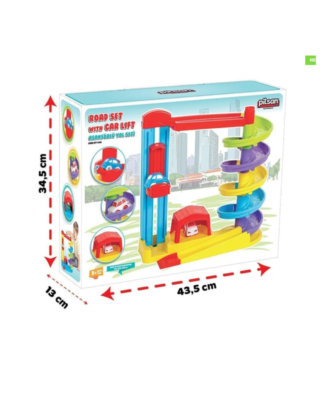 10 Set rrugësh me ashensor makinash Pilsan - Figura 1