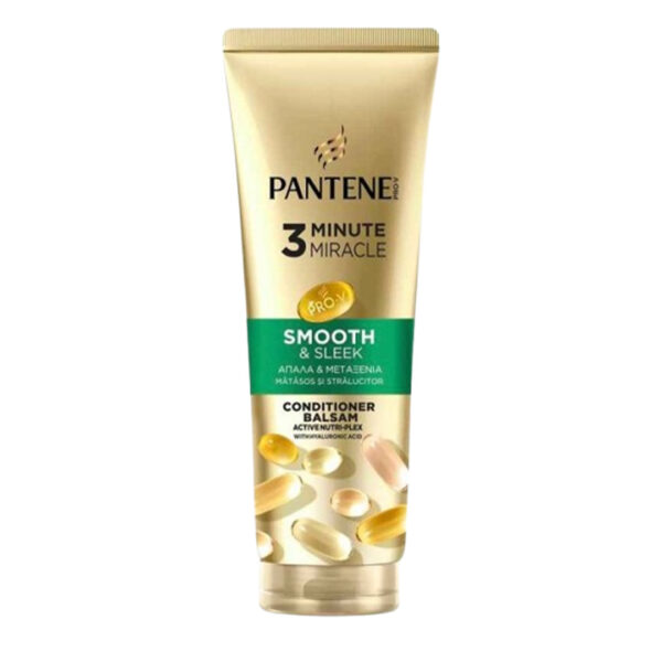 Pantene Pro-V 3 Minute Miracle Smooth & Sleek Conditioner 220 ml
