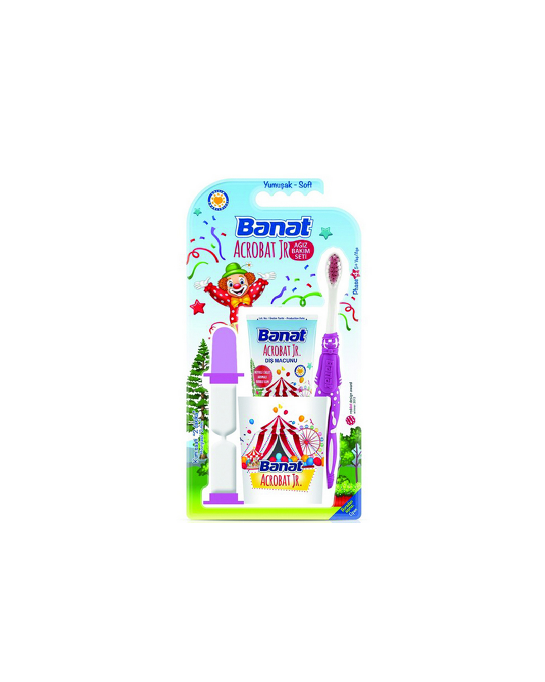 21 Set oral për fëmijë Banat Acrobat Jr – 3 në 1 - Figura 1