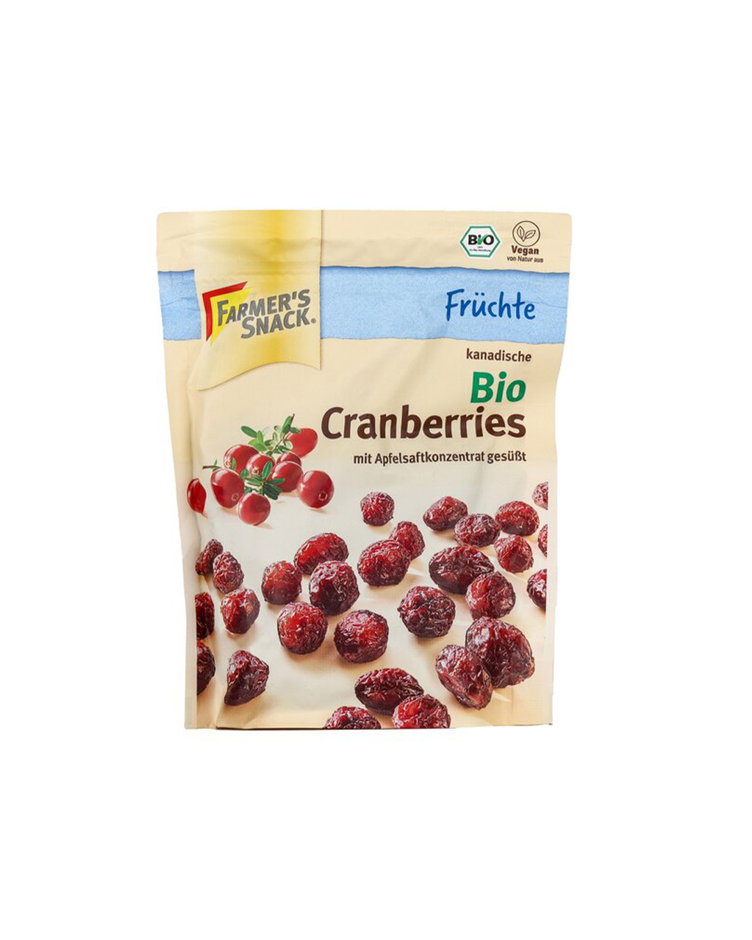 265 Farmer’s Snack Brusnica Organike 100g - Figura 1