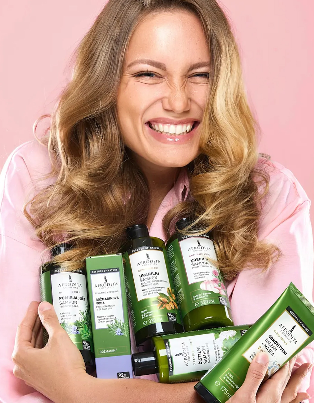 3 Afrodita Essence of nature shampon kunder renjes se flokeve 320ml - Figura 3