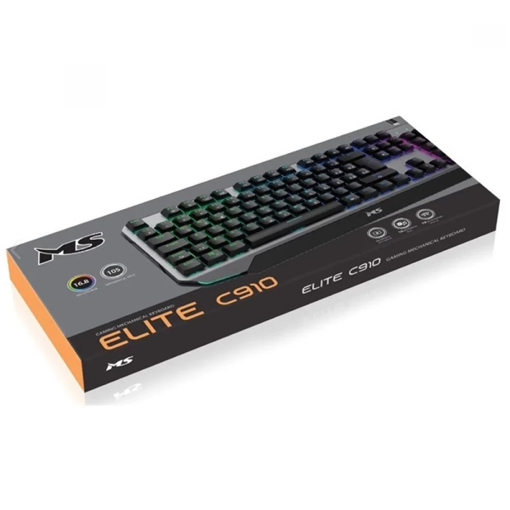 3158133_ms-industrial-elite-c910-uk-angol-fekete-ezust Tastierë MS Elite C910 Gaming - Figura 4