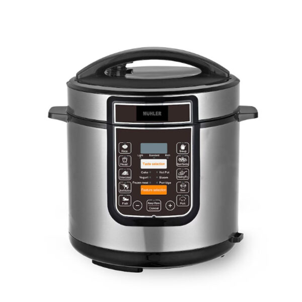 Muhler Electric Pressure Multicooker 6L – 1200W