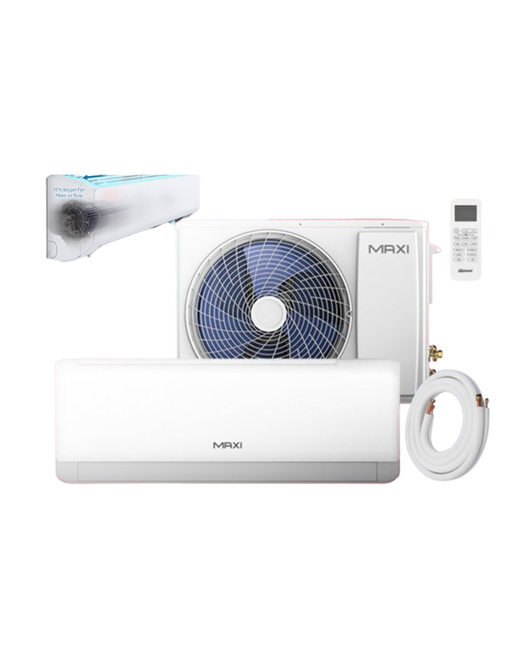 366 ❄️ MAXI Kondicioner 18 BTU Inverter – Me Gyp - Figura 1