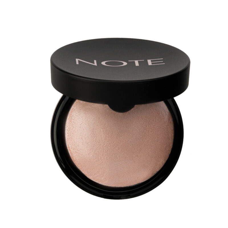 Ndriçues kompakt Note Baked Highlighter 02 Sun Kiss