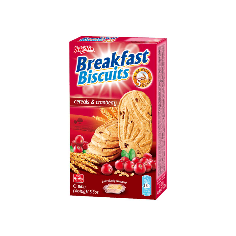 Kwestlin Breakfast Biscuits – Cereals & Cranberry