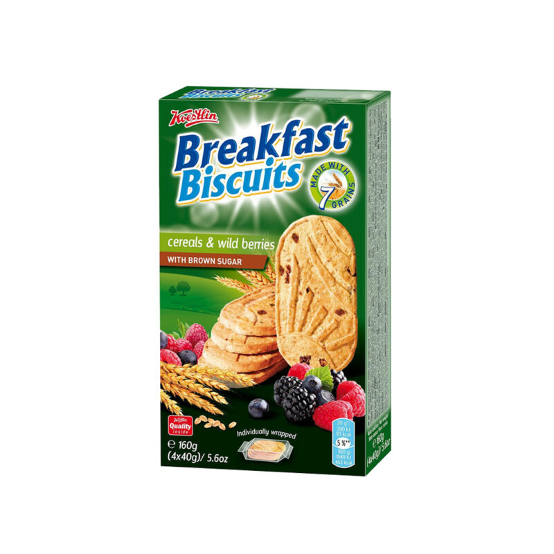 Kwestlin Breakfast Biscuits – Cereals & Wild Berries
