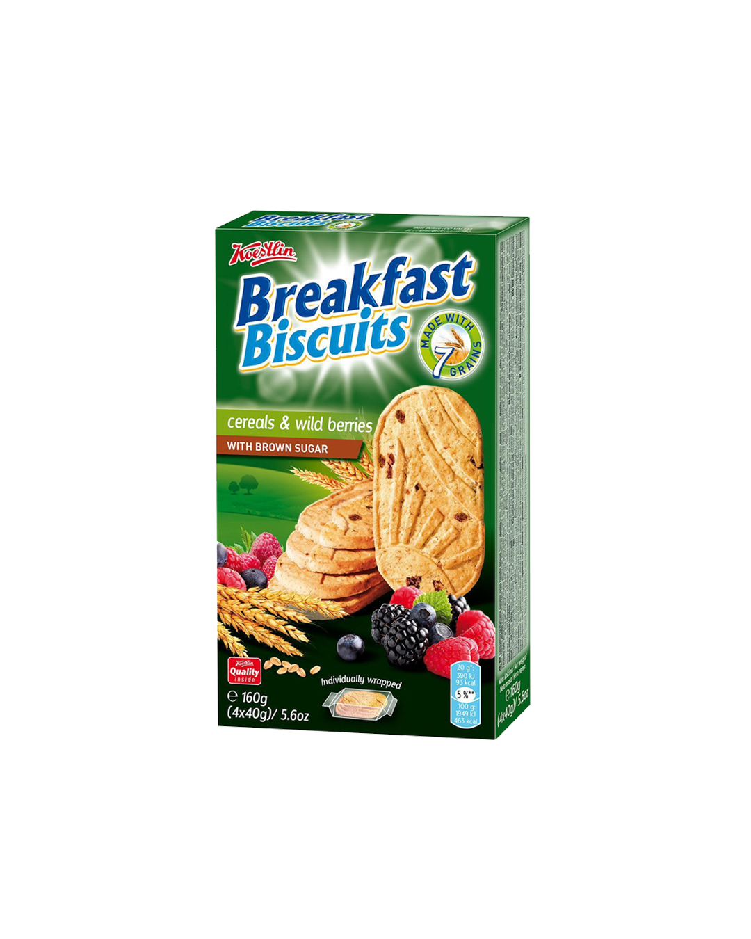 3856014117824 Kwestlin Breakfast Biscuits – Cereals & Wild Berries - Figura 1