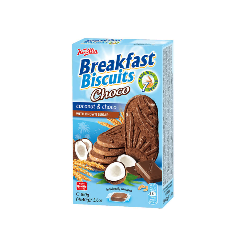 Kwestlin Breakfast Biscuits – Coconut & Choco