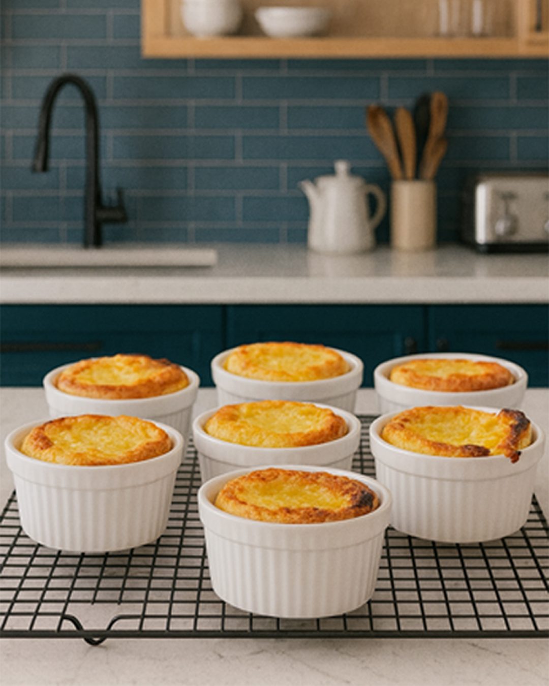 3870180823334 Set 6 copë enë porcelani për pjekje - Figura 1