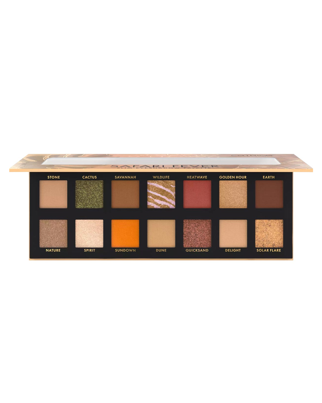4059729444332 Catrice Safari Fever Eyeshadow Palette – Paletë e hijeve të syve me nuanca natyrale - Figura 1