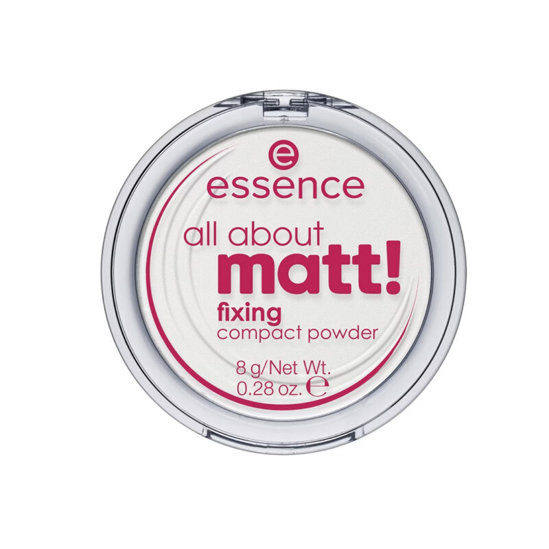 Essence All About Matt! Fixing Powder – Pudër kompakte matifikuese dhe fiksuese