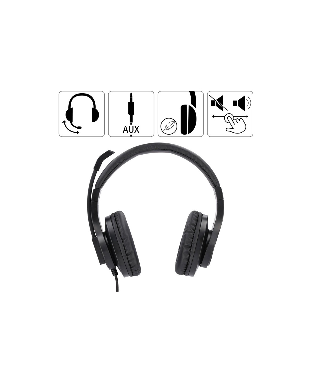 453 Hama HS-P300 Stereo PC Office Headset - Figura 1