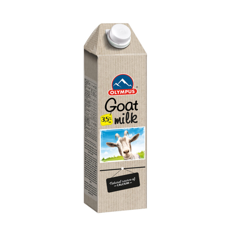 Olympus Goat Milk – Qumësht Dhie 3.5% Yndyrë 1L