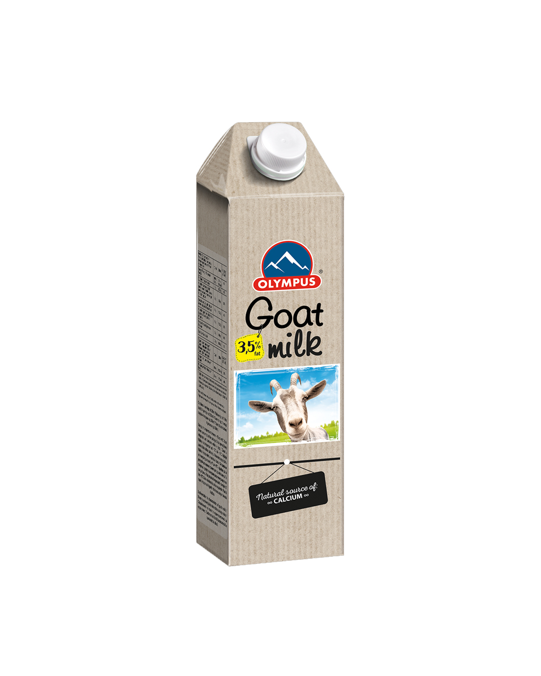 5202178005800 Olympus Goat Milk – Qumësht Dhie 3.5% Yndyrë 1L - Figura 1
