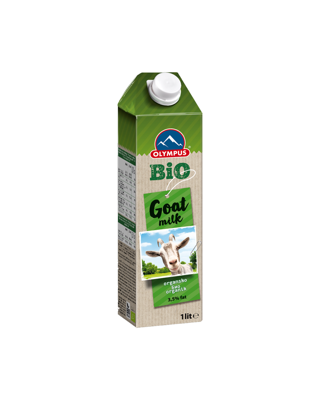 5202178006340 Olympus Bio Goat Milk – Qumësht Dhie Organik 1L - Figura 1
