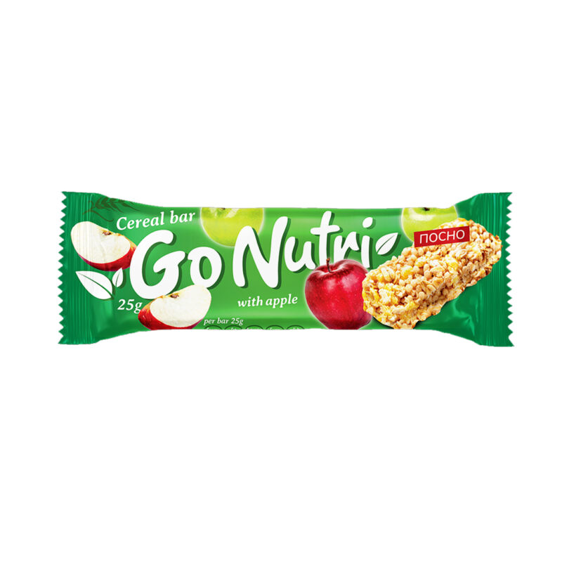 GoNutri Cereal Snack Apple – Snack Drithërash me Mollë