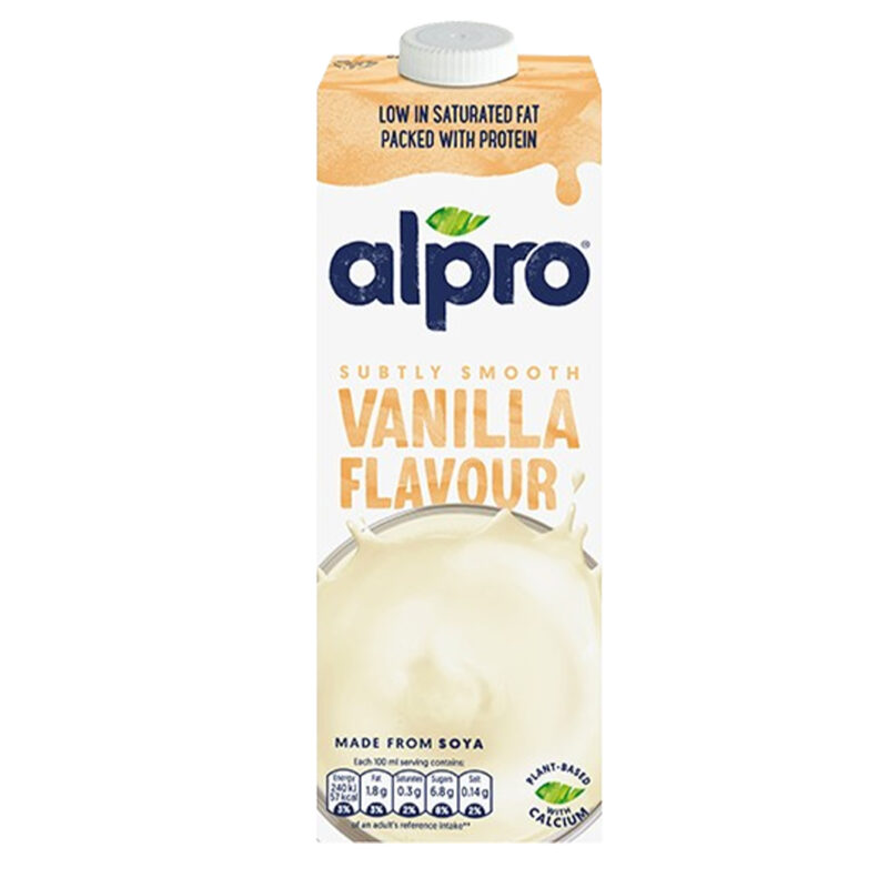 Qumësht soje Alpro me shije vanilje