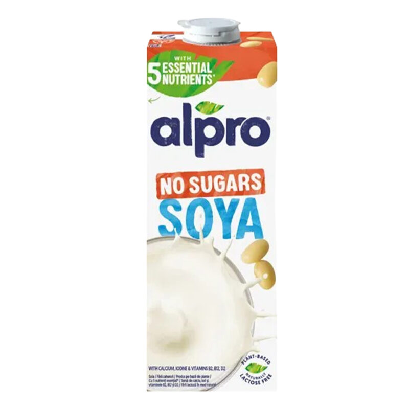 Qumësht soje Alpro pa sheqer