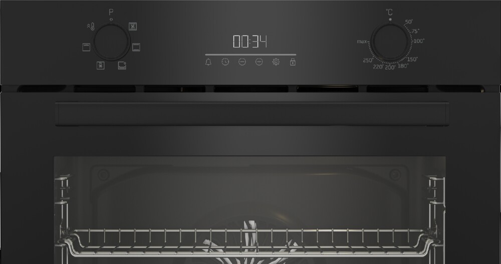 573975-1 Beko BBSE17300B Furrë Elektrike + Pllakë Xhami Keramike - Figura 5