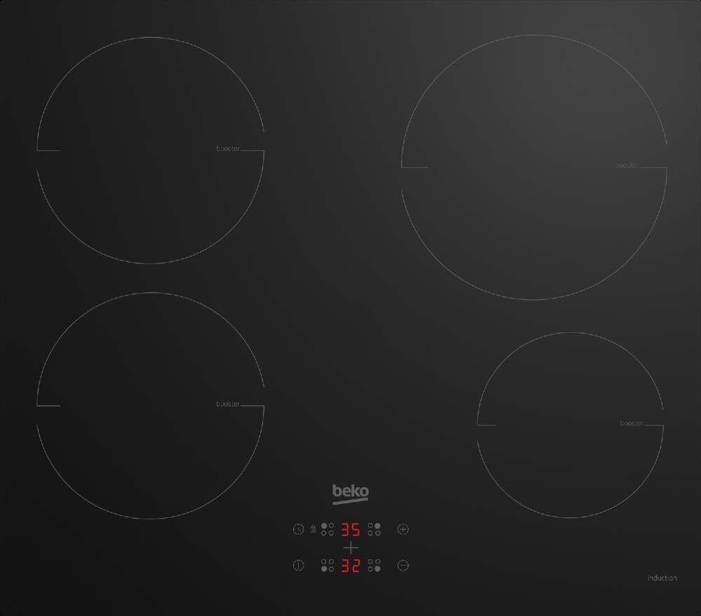 573975-4 Beko BBSE17300B Furrë Elektrike + Pllakë Xhami Keramike - Figura 4