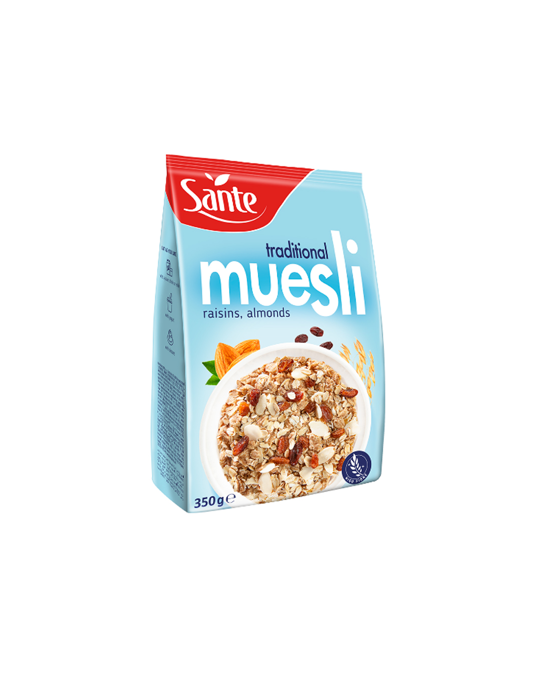 5900617002266 Sante Traditional Muesli – Raisins & Almonds 350g - Figura 1