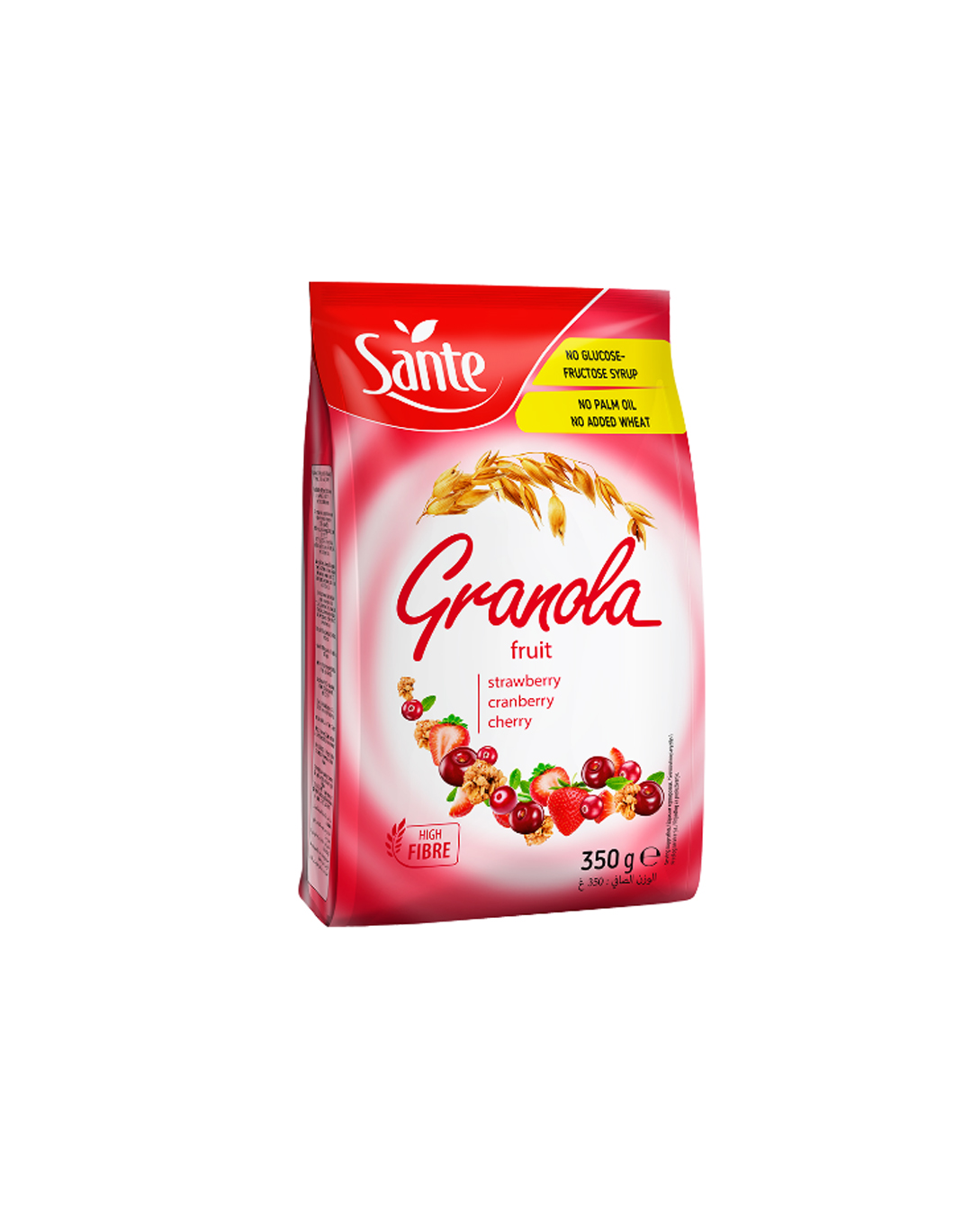 5900617002969 Sante Granola Fruit – Strawberry, Cranberry & Cherry 350g - Figura 1