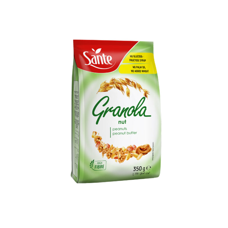 Sante Granola Nut – Peanuts & Peanut Butter 350g