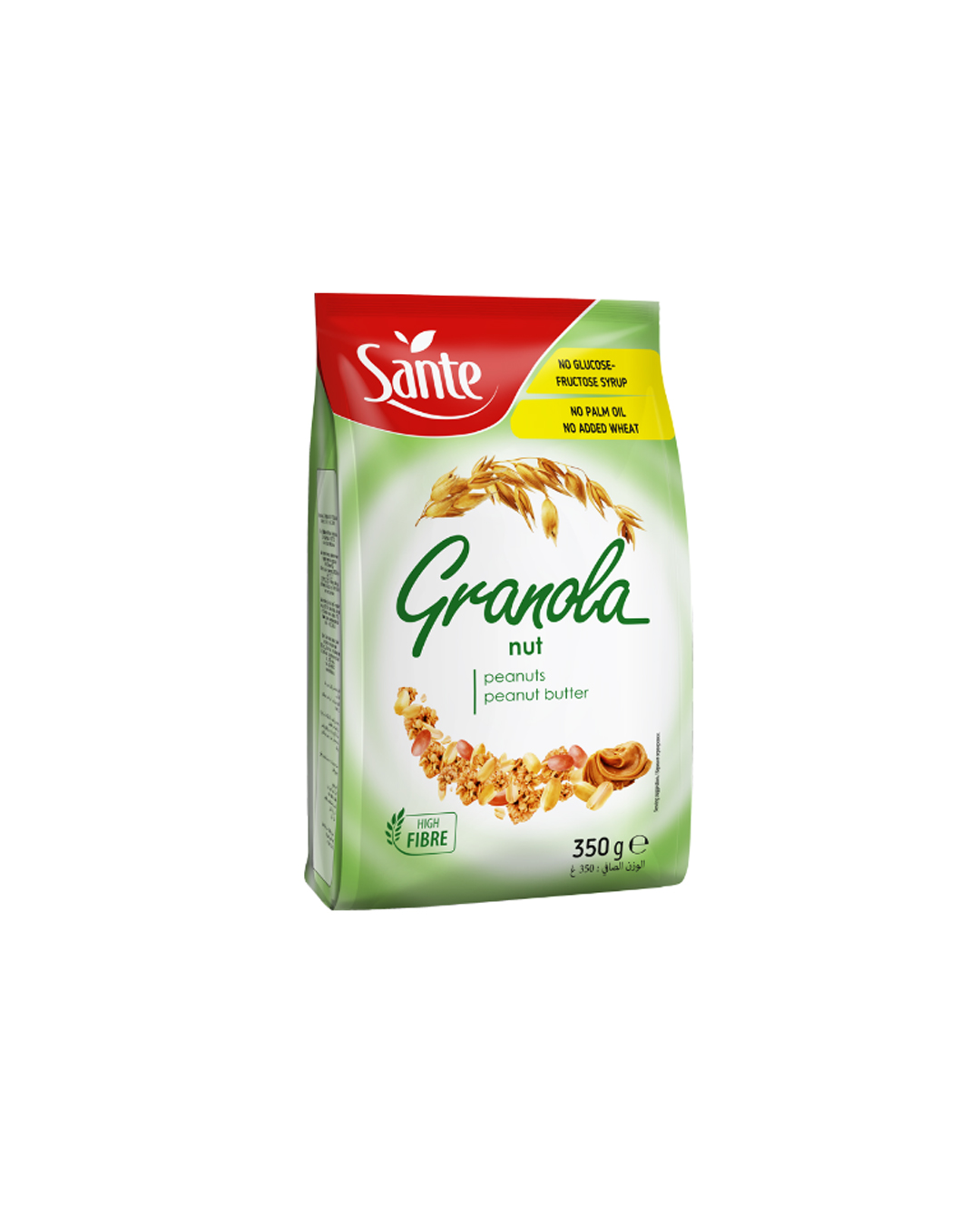 5900617002976 Sante Granola Nut – Peanuts & Peanut Butter 350g - Figura 1